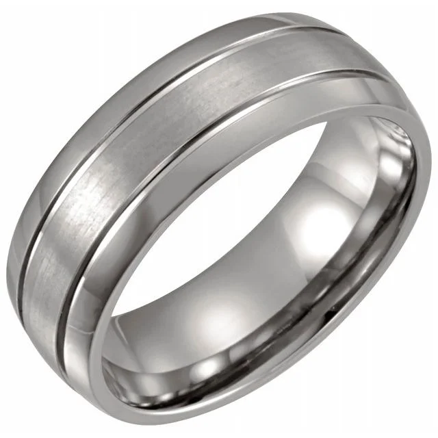 Titanium 8 mm Band