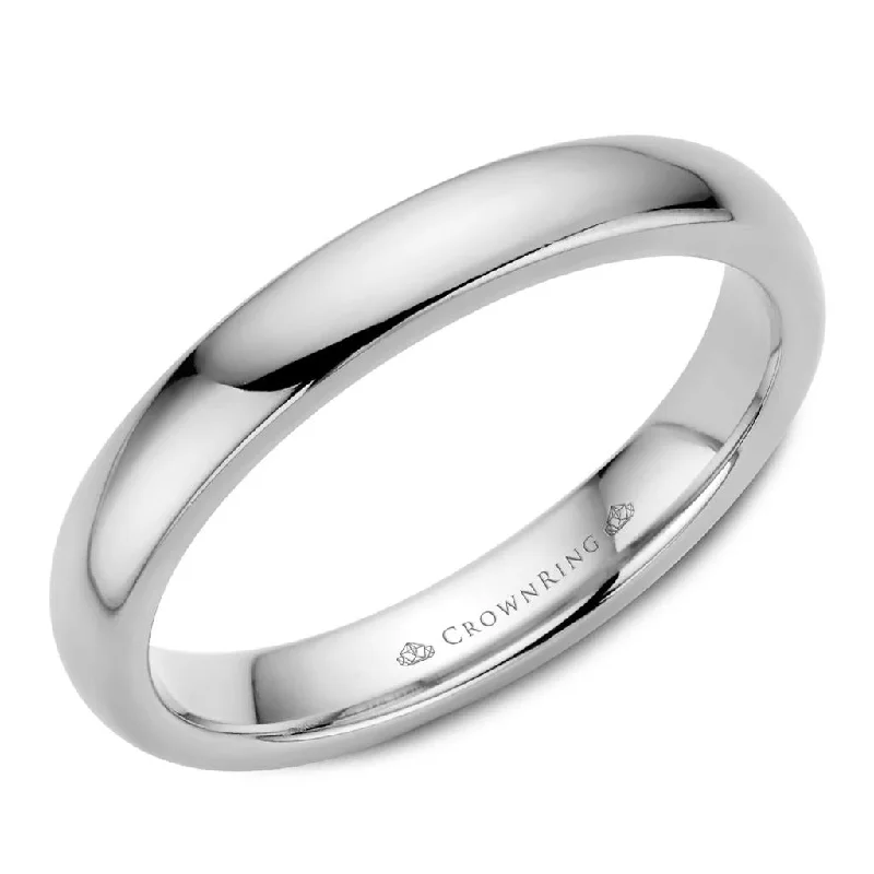 Crown Ring Gold Men's Band