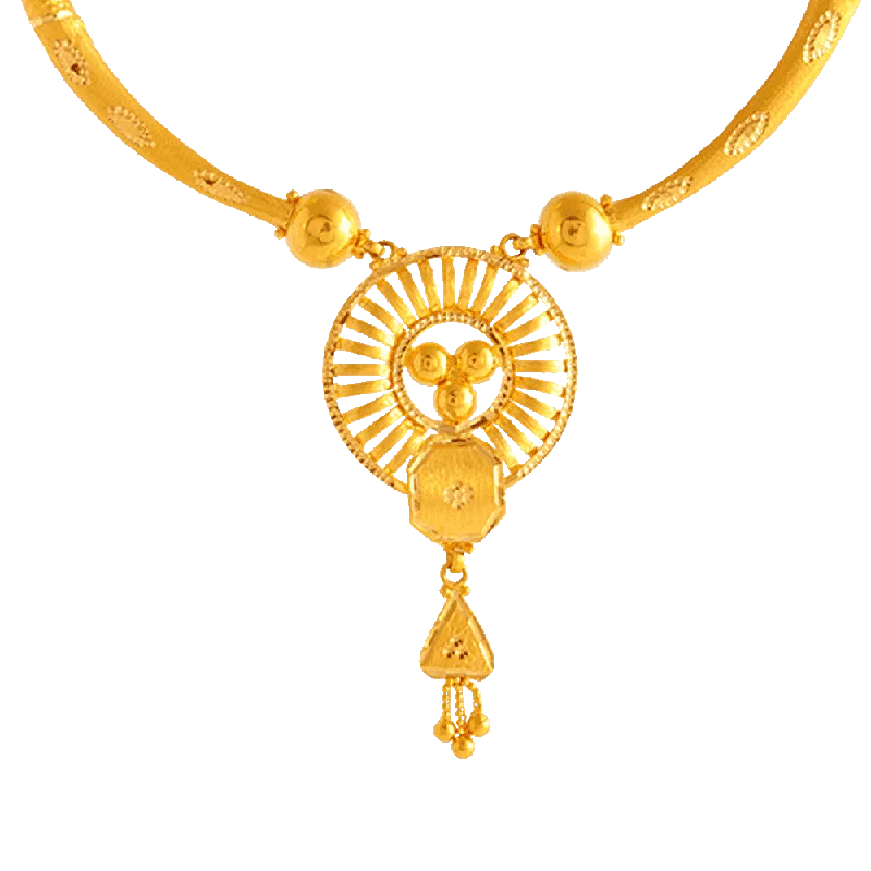 P.c. Chandra Jewellers 22KT Yellow Gold Necklace For Women