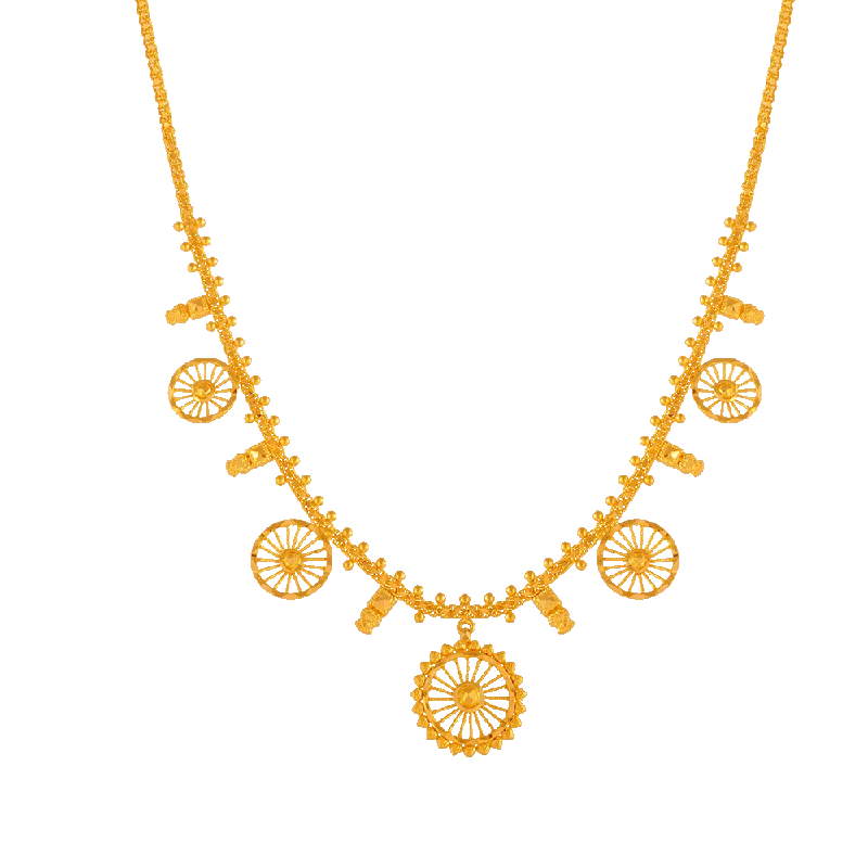 P.c. Chandra Jewellers 22KT Yellow Gold Necklace For Women