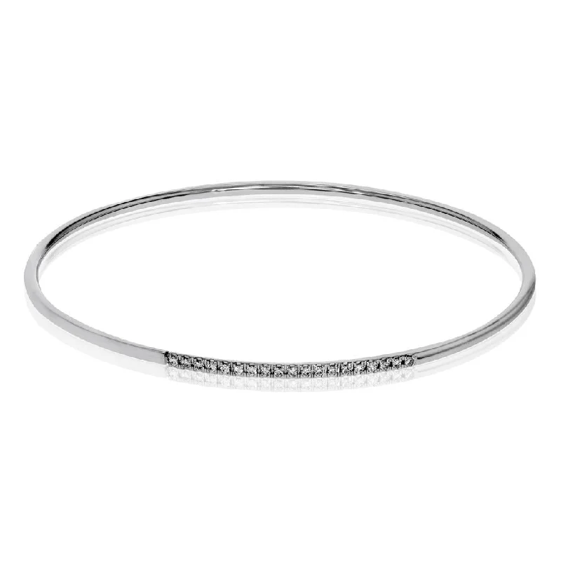 Simon G. 18Kw Diamond Bangle