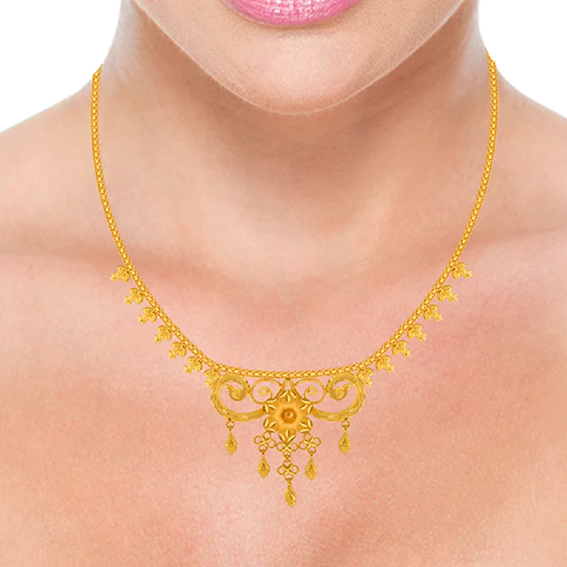 22k Yellow Gold Necklace