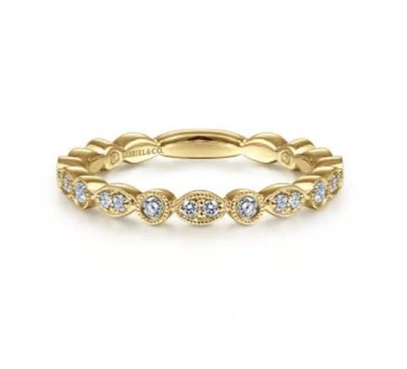 Gabriel 14Ky Diamond Band