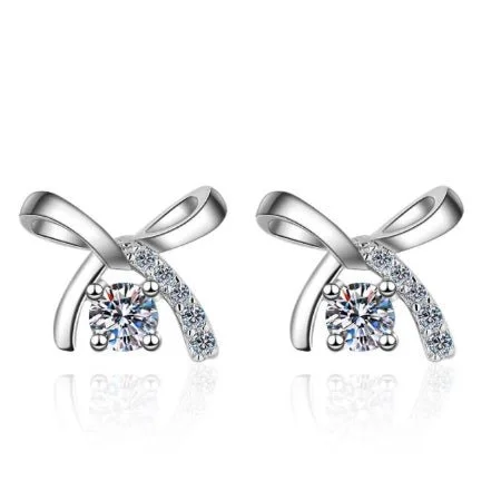 Isabel Round Diamond Stud Earrings