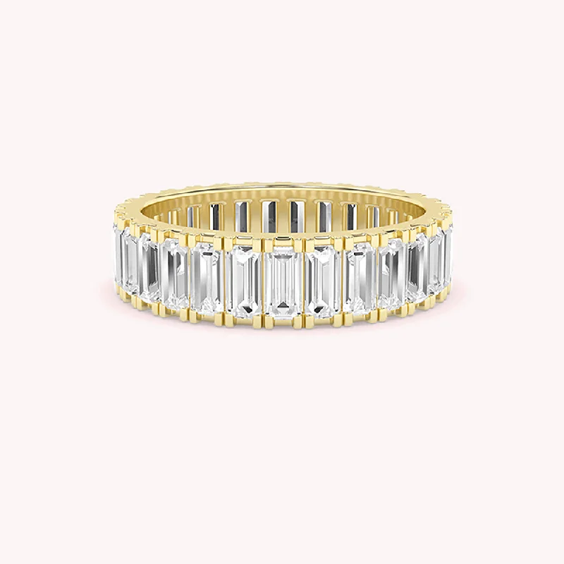 Adaline Baguette Station Eternity Ring (Copy)