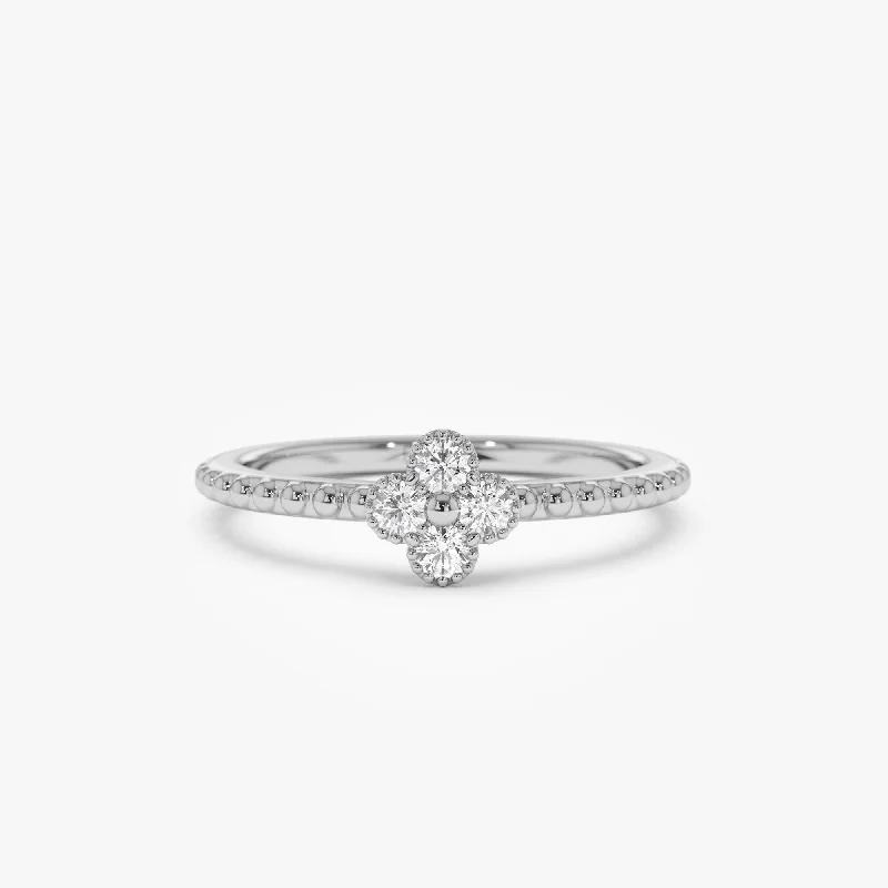 14K White Gold