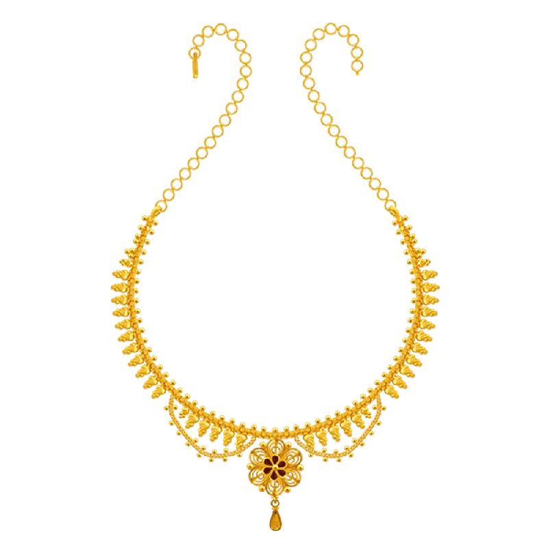 22k Yellow Gold Necklace