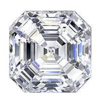 0.51 Carat Asscher Diamond