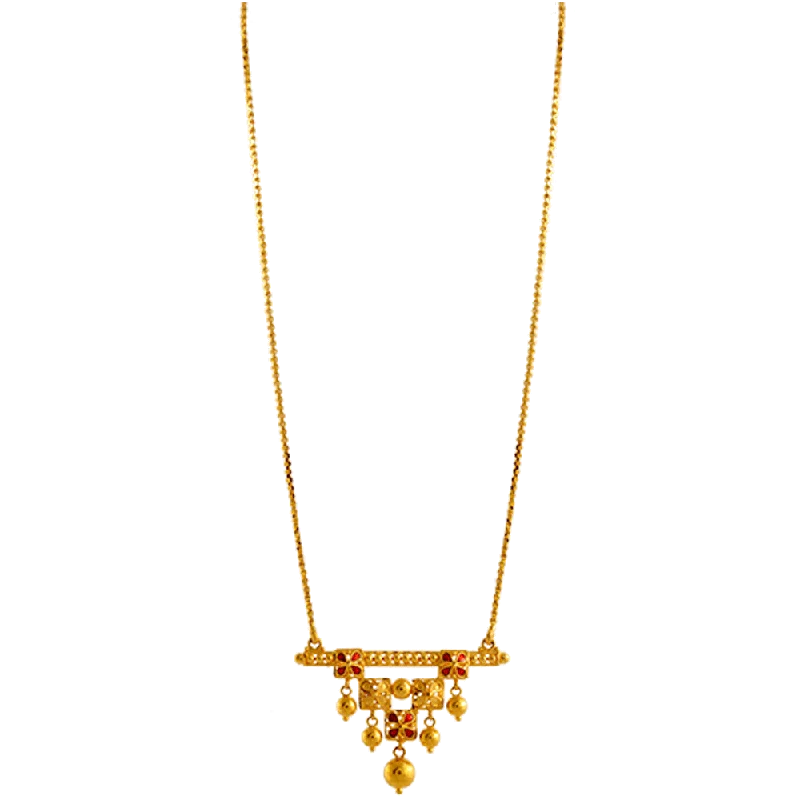 P.c. Chandra Jewellers 22k Yellow Gold Neckless