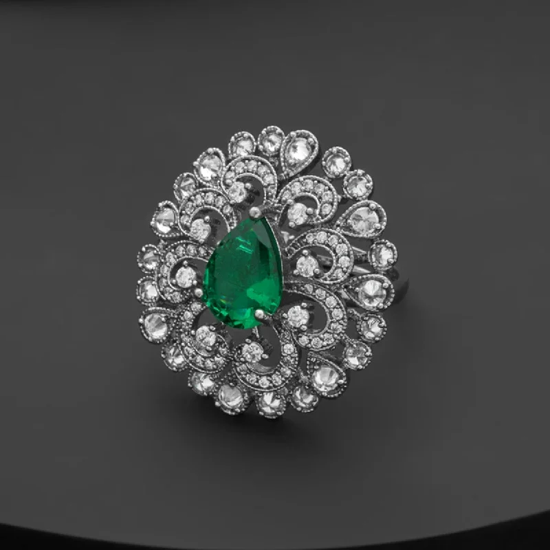 Zircon Finger Ring 160390