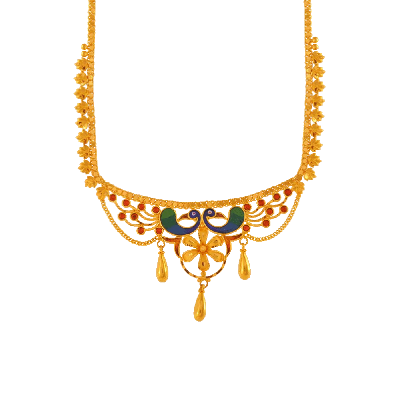 P.c. Chandra Jewellers 22KT Yellow Gold Necklace For Women