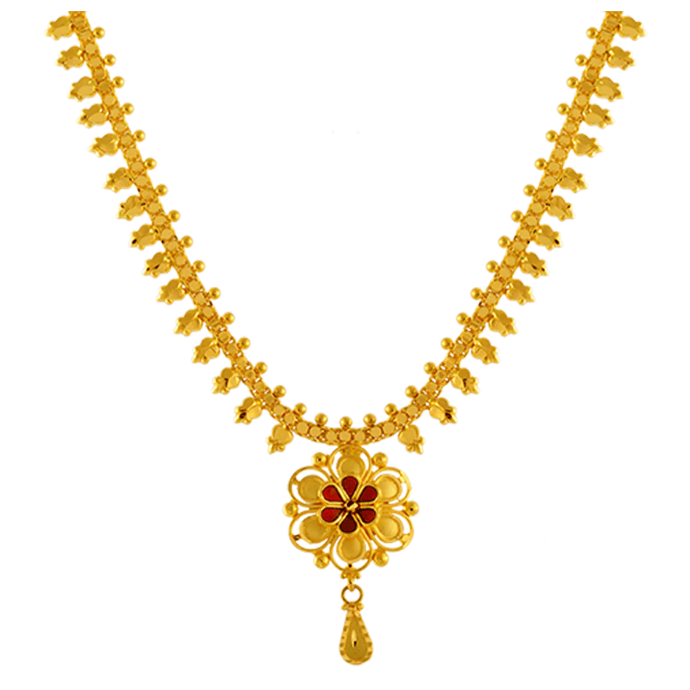 P.c. Chandra Jewellers 22k Yellow Gold Neckless