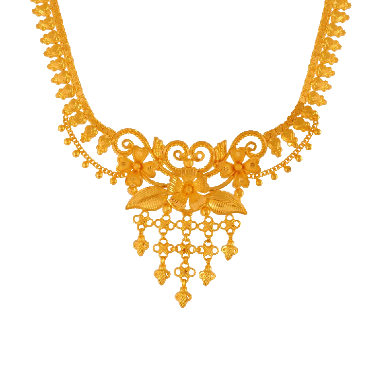 P.c. Chandra Jewellers 22KT Yellow Gold Necklace For Women