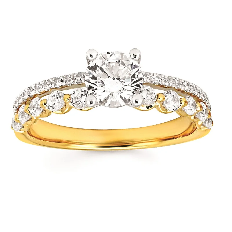 Diamond Semi Mount Engagement Ring