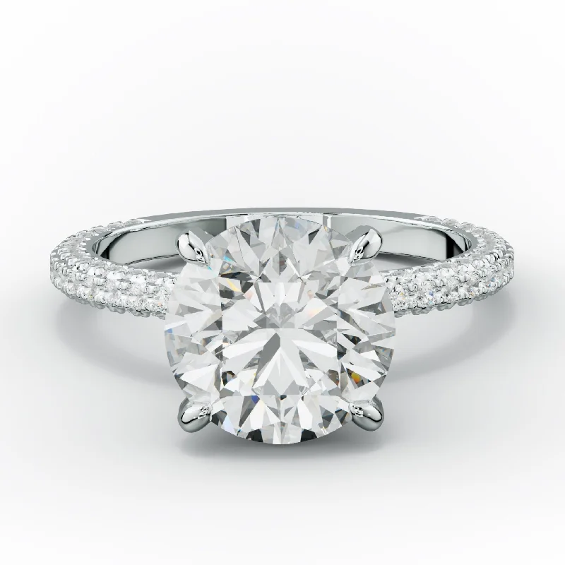 Sofia Round Diamond Engagement Ring