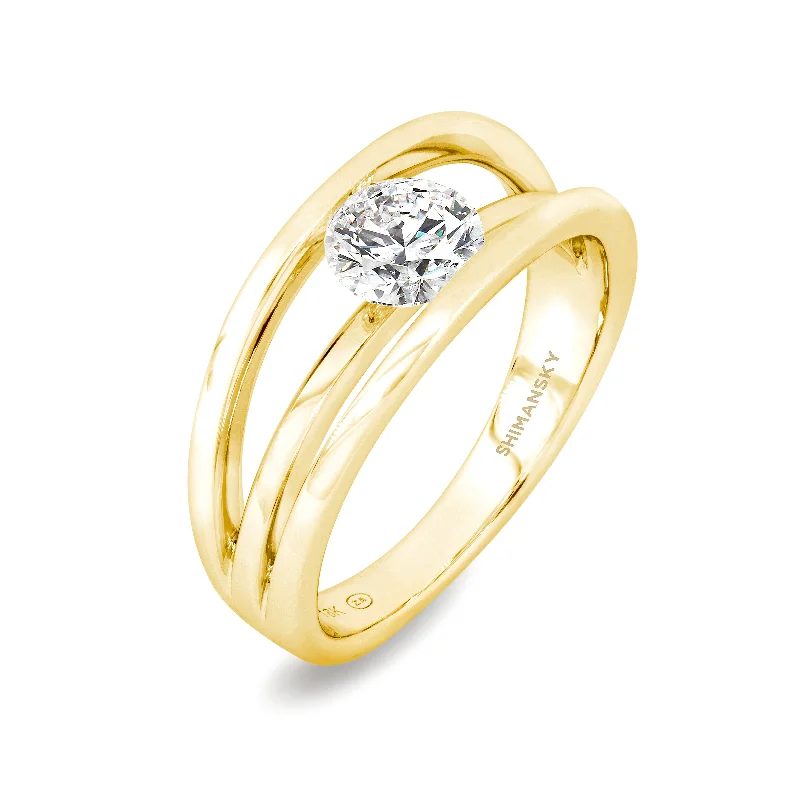 Evolym Diamond Engagement Ring