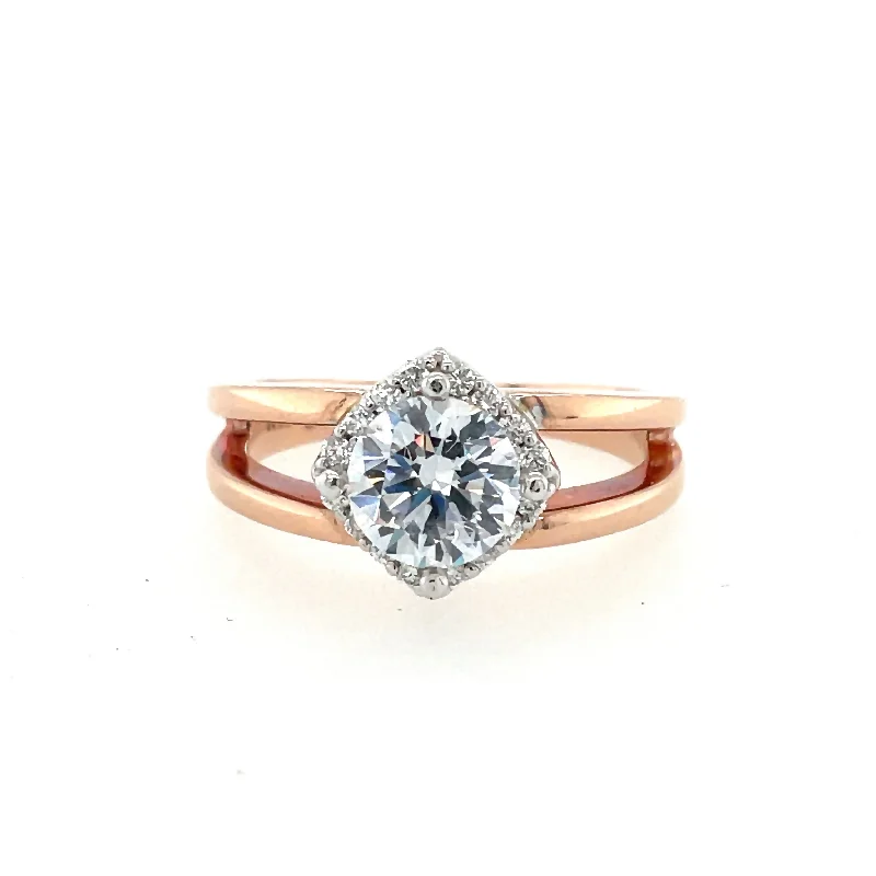 Diamond Engagement Ring Semi-Mount