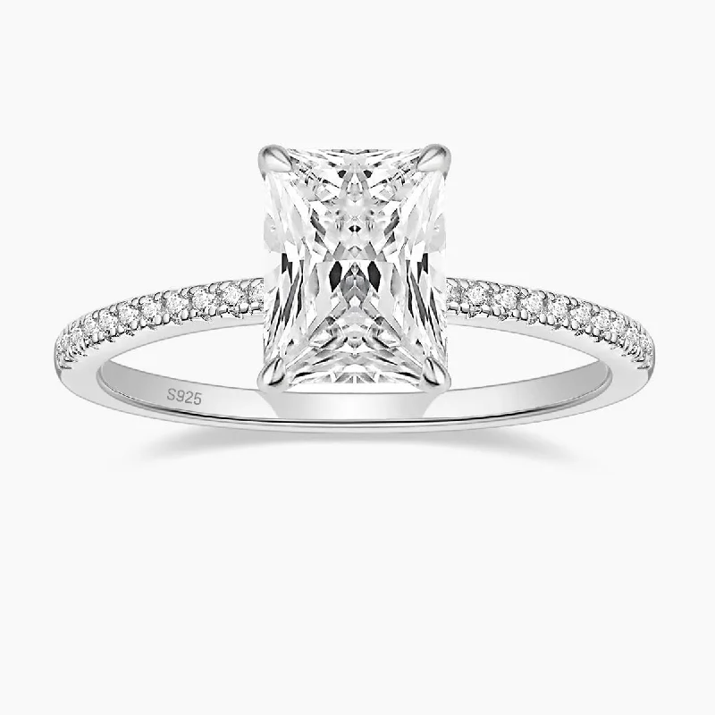 925 Sterling Silver Cubic Zirconia Rings