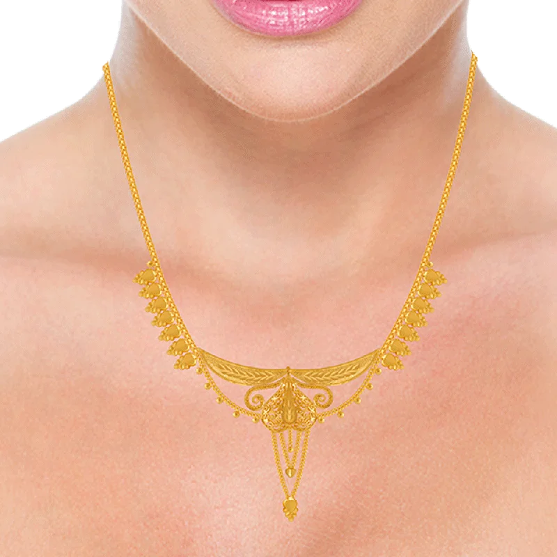 22k Yellow Gold Necklace