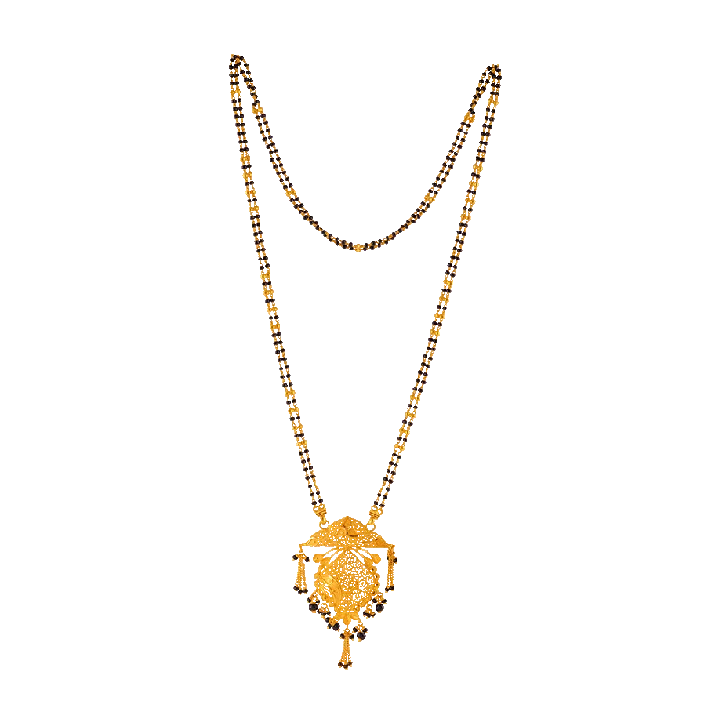 P.c. Chandra Jewellers 22KT Yellow Gold Mangalsutra For Women