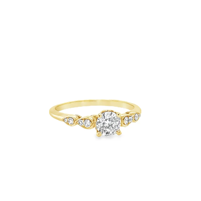 Diamond Engagement Ring Semi-Mount