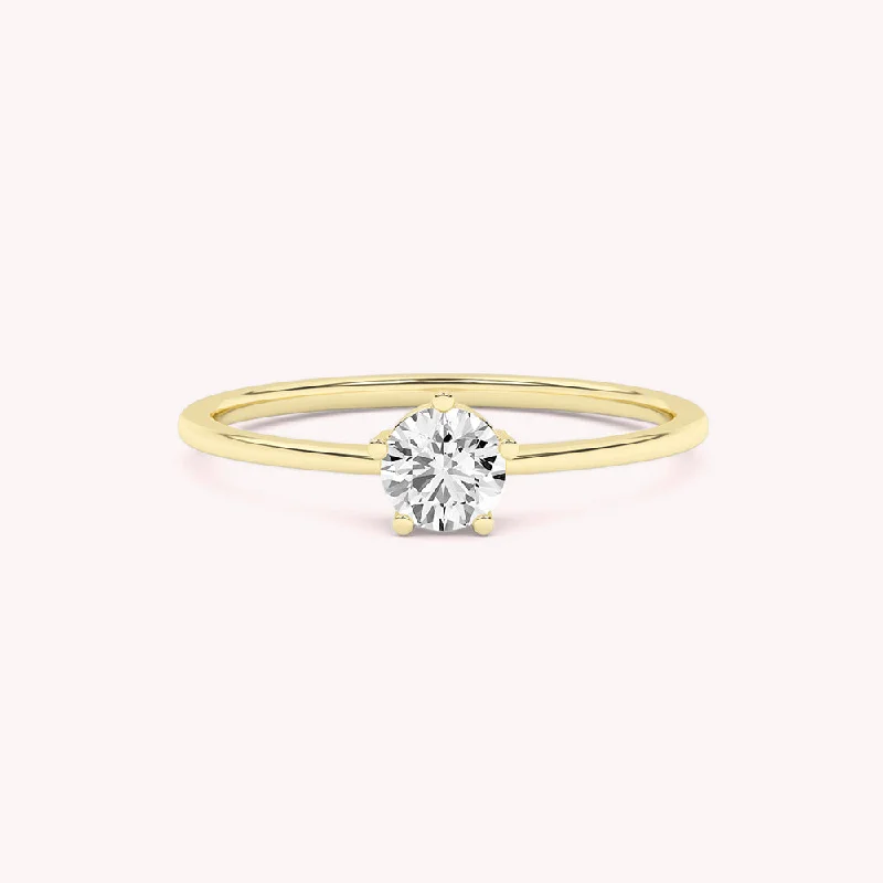 Zoya Solitaire Engagement Ring