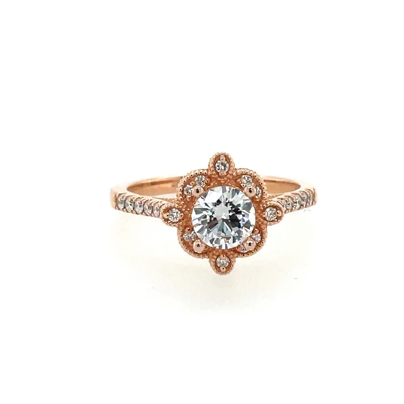 Diamond Engagement Ring Semi-Mount