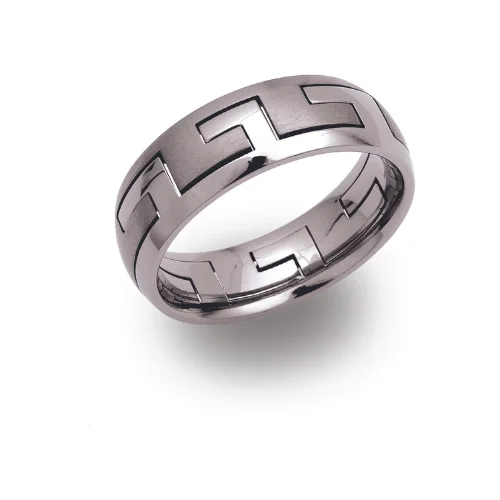 6mm Titanium Puzzle Ring