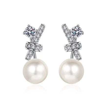 Kali Lab Diamond & Pearl Earrings