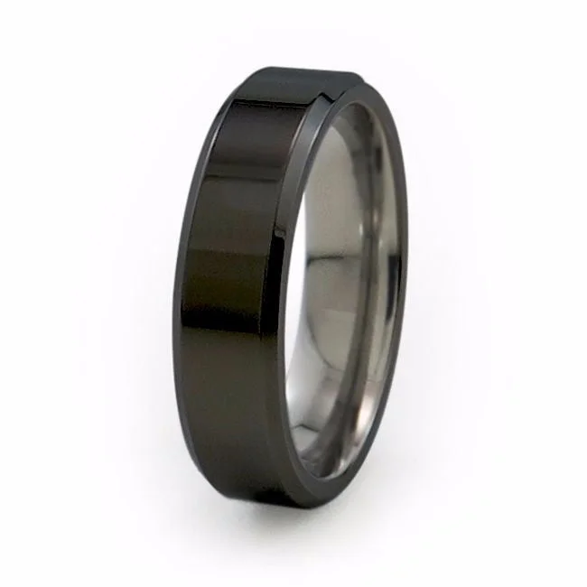 Apex | Black Titanium Ring