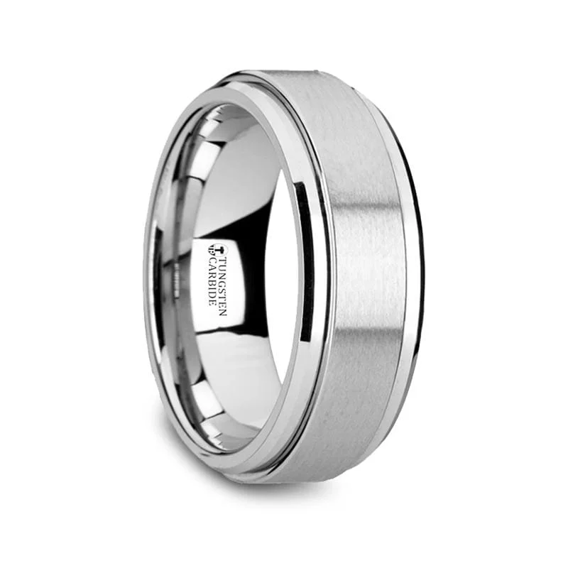 REVOLUTION Tungsten Carbide Spinner Ring Spinning Wedding Band