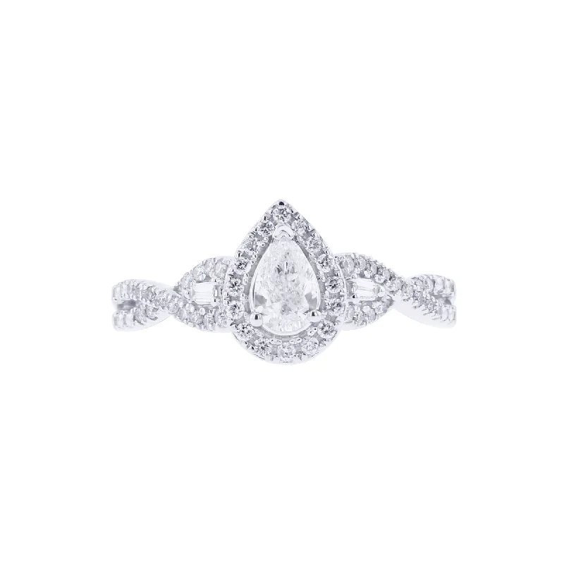Men's Tanzanite Engagement Rings in Palladium with a Three - Stone ArrangementDelphine Pear Ready for Love Diamond Engagement Ring Men's Tanzanite Engagement Rings in Palladium with a Three - Stone ArrangementDelphine Pear Ready for Love Diamond Engagement Ring