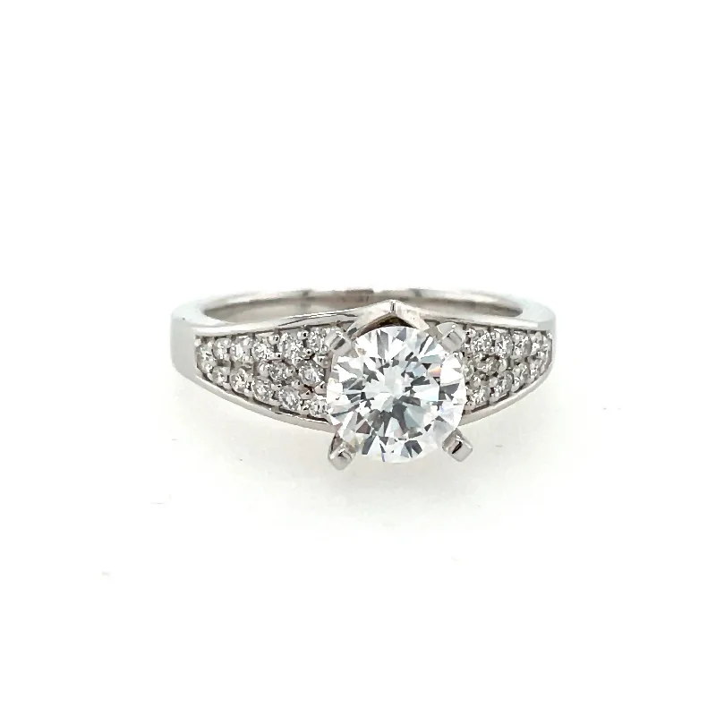 Diamond Engagement Ring Semi-Mount