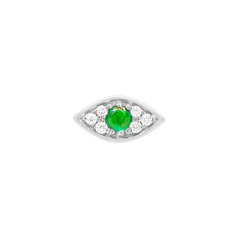 White Gold Emerald