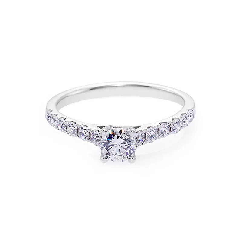 Solitaire Diamond Engagement Ring