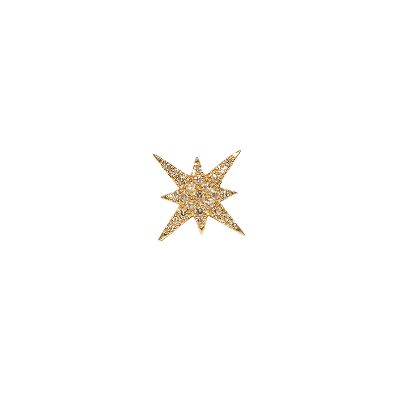 Starburst Earring | .69GMS .06CT | Single