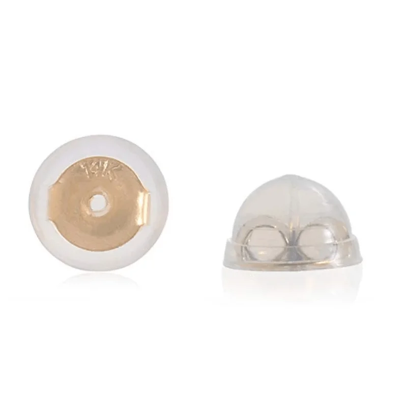 Universal 14K Silicone Earring Back | Single