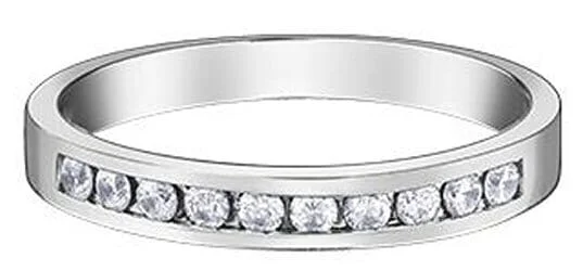 White Gold Diamond Band.