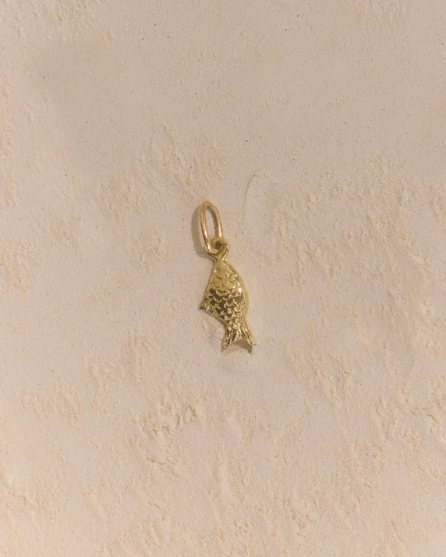 Fish Pendant | Gold