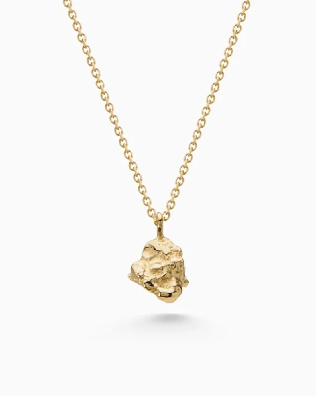 Ingot Necklace | Gold